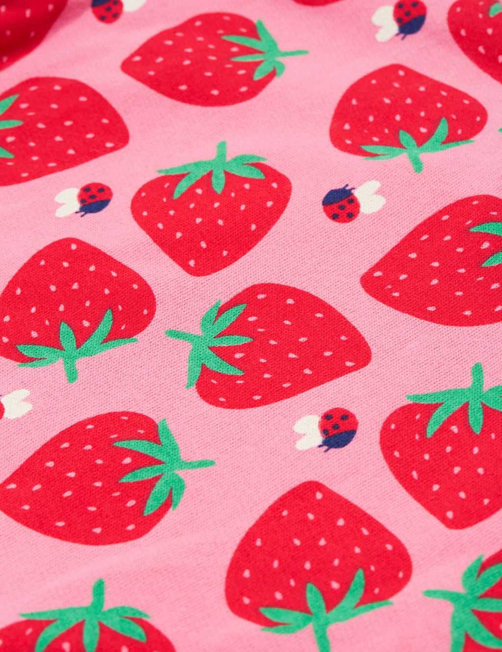Pure Cotton Strawberry Sweatshirt (0-5 Yrs) 5 of 5