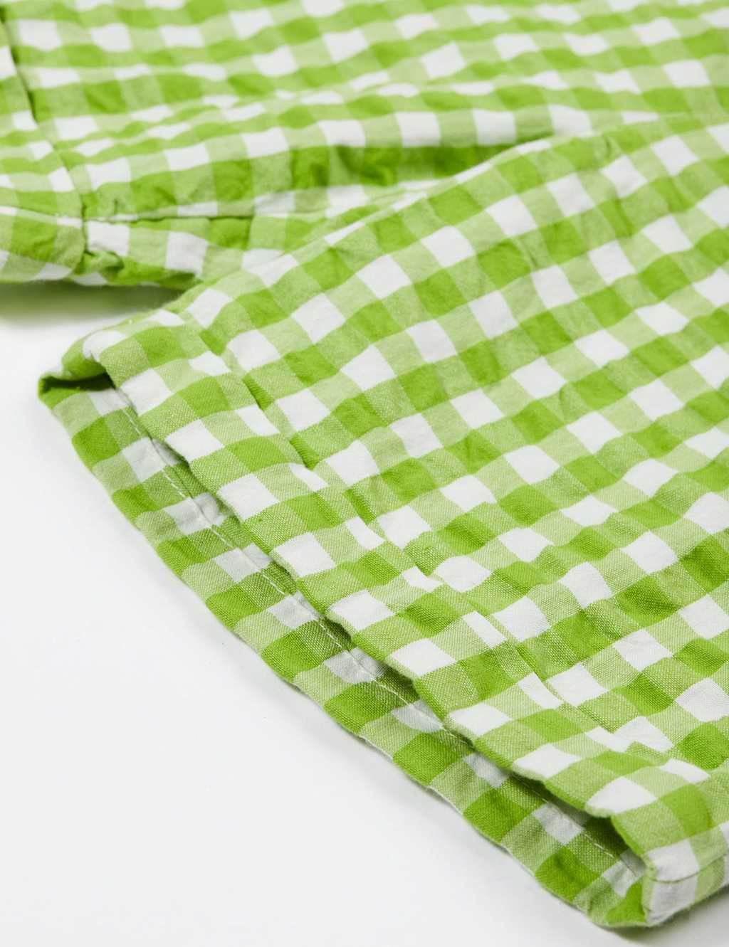 Pure Cotton Gingham Check Shorts (0-10 Yrs) 4 of 4