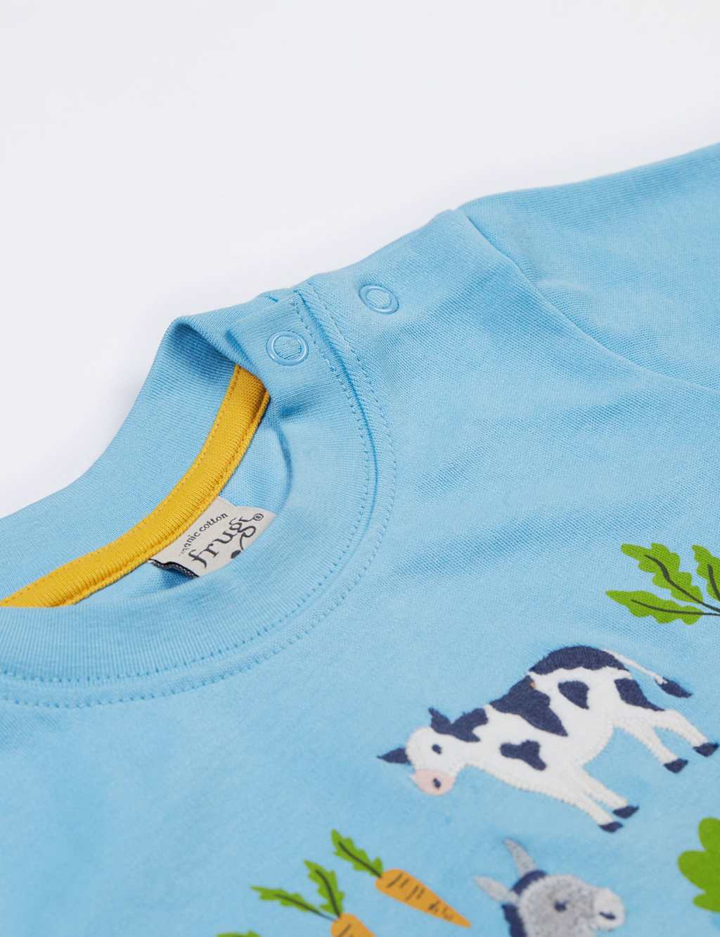 Pure Cotton Farmyard Applique T-Shirt (0-5 Yrs) 2 of 4