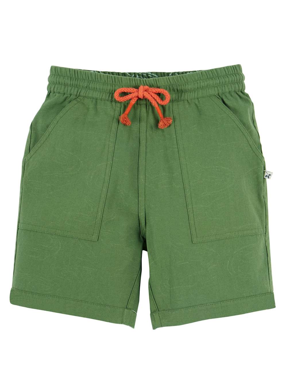 Pure Cotton Reversible Crocodile Shorts (2-10 Yrs) 2 of 6