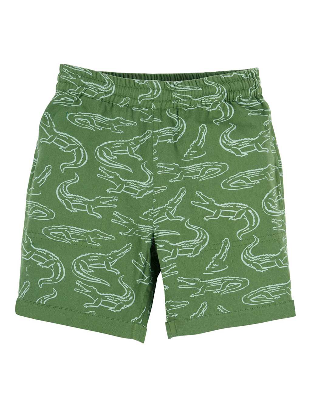 Pure Cotton Reversible Crocodile Shorts (2-10 Yrs) 4 of 6