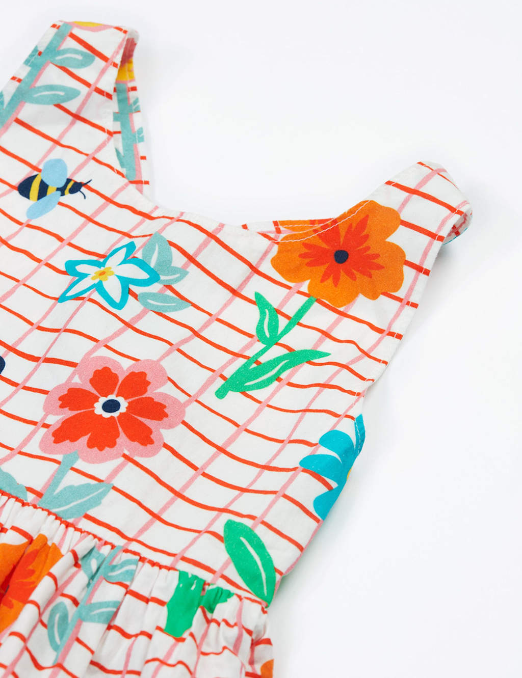 Pure Cotton Floral Dress (2-10 Yrs) 3 of 7