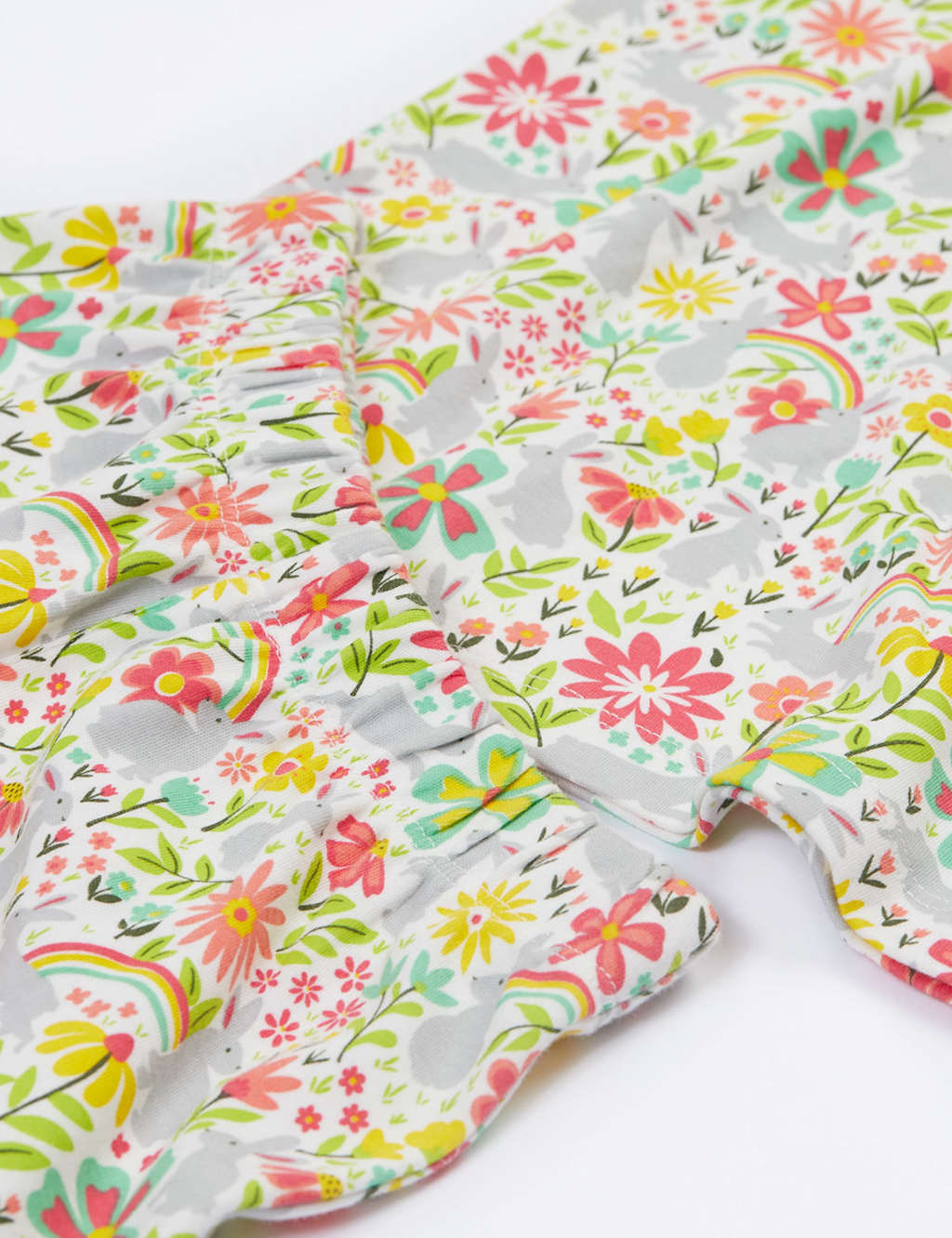 Pure Cotton Floral Bunny Pyjamas (2-10 Yrs) 3 of 4