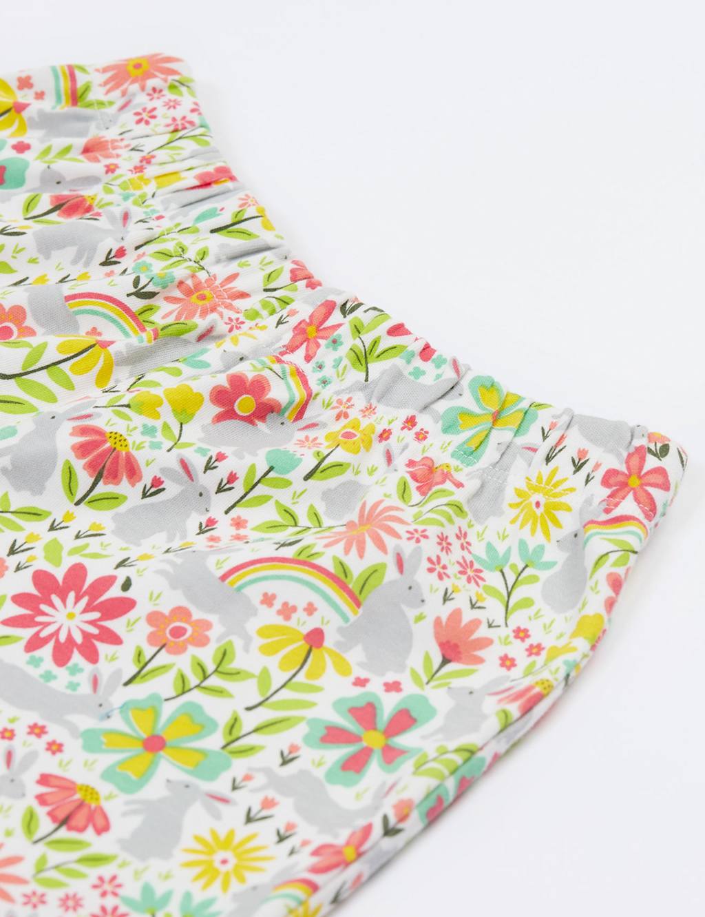 Pure Cotton Floral Bunny Pyjamas (2-10 Yrs) 4 of 4