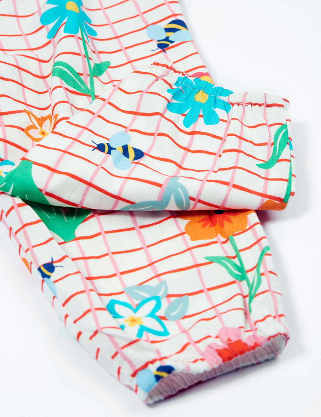 Pure Cotton Floral Playsuit (0-24 Mths) 5 of 5