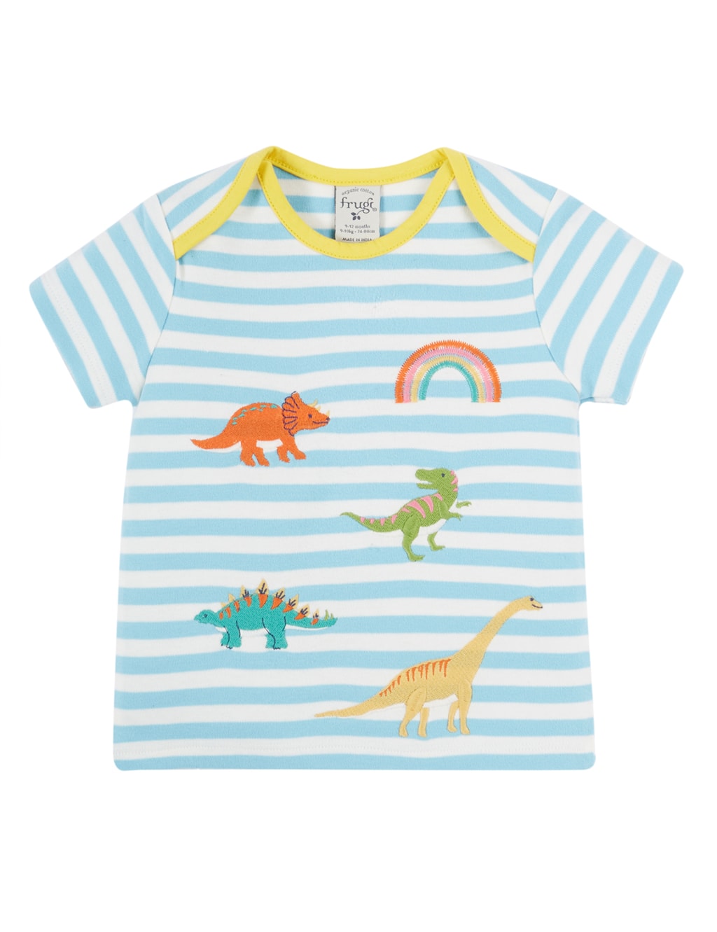 Pure Cotton Tortoise T-Shirt (0-4 Yrs) 2 of 5