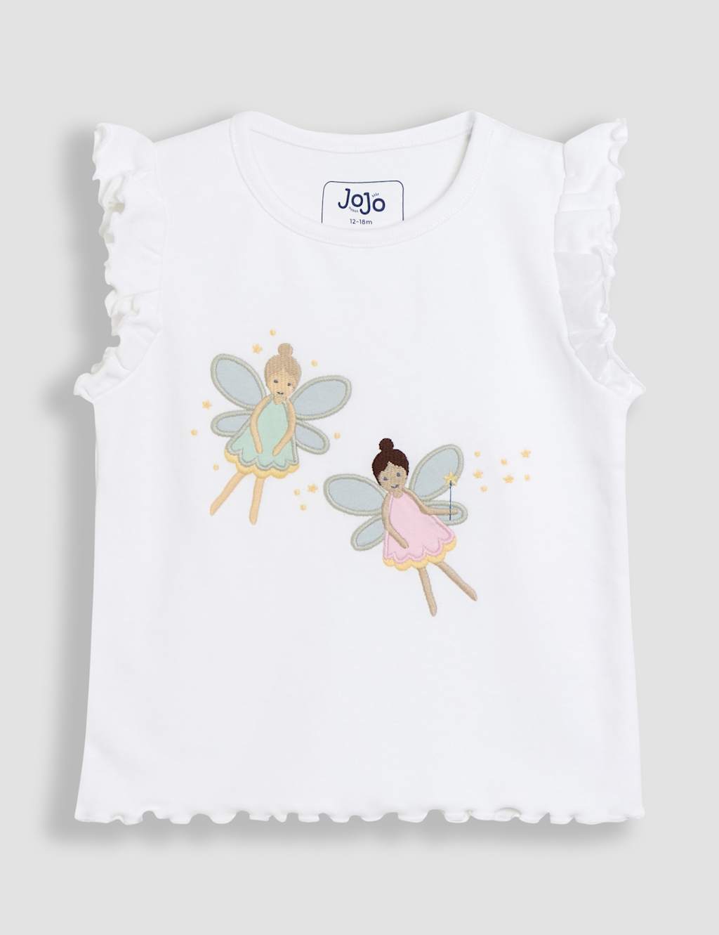 2pk Pure Cotton Fairy Pyjama Sets (1-6 Yrs) 5 of 9