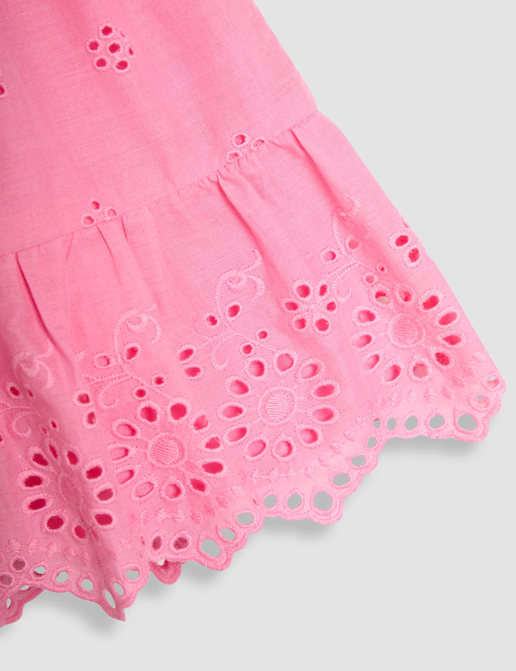 Pure Cotton Broderie Dress (6 Mths-5 Yrs) 3 of 3