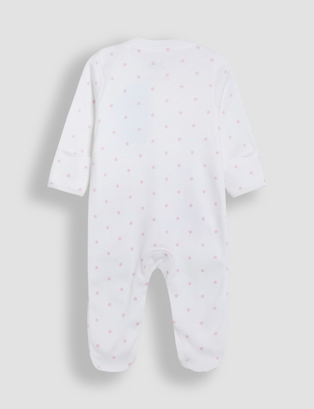 Pure Cotton Flower Pot Appliqué Sleepsuit (Newborn - 12 Mths) 3 of 3