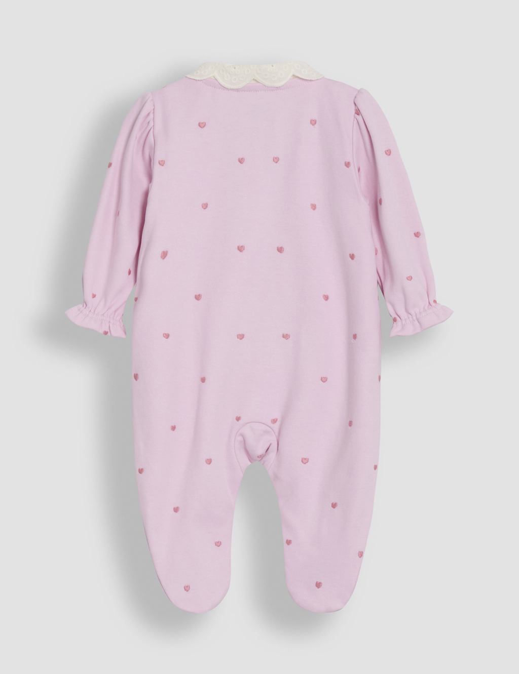 2pc Pure Cotton Heart Sleepsuit Set (Newborn - 12 Mths) 2 of 4