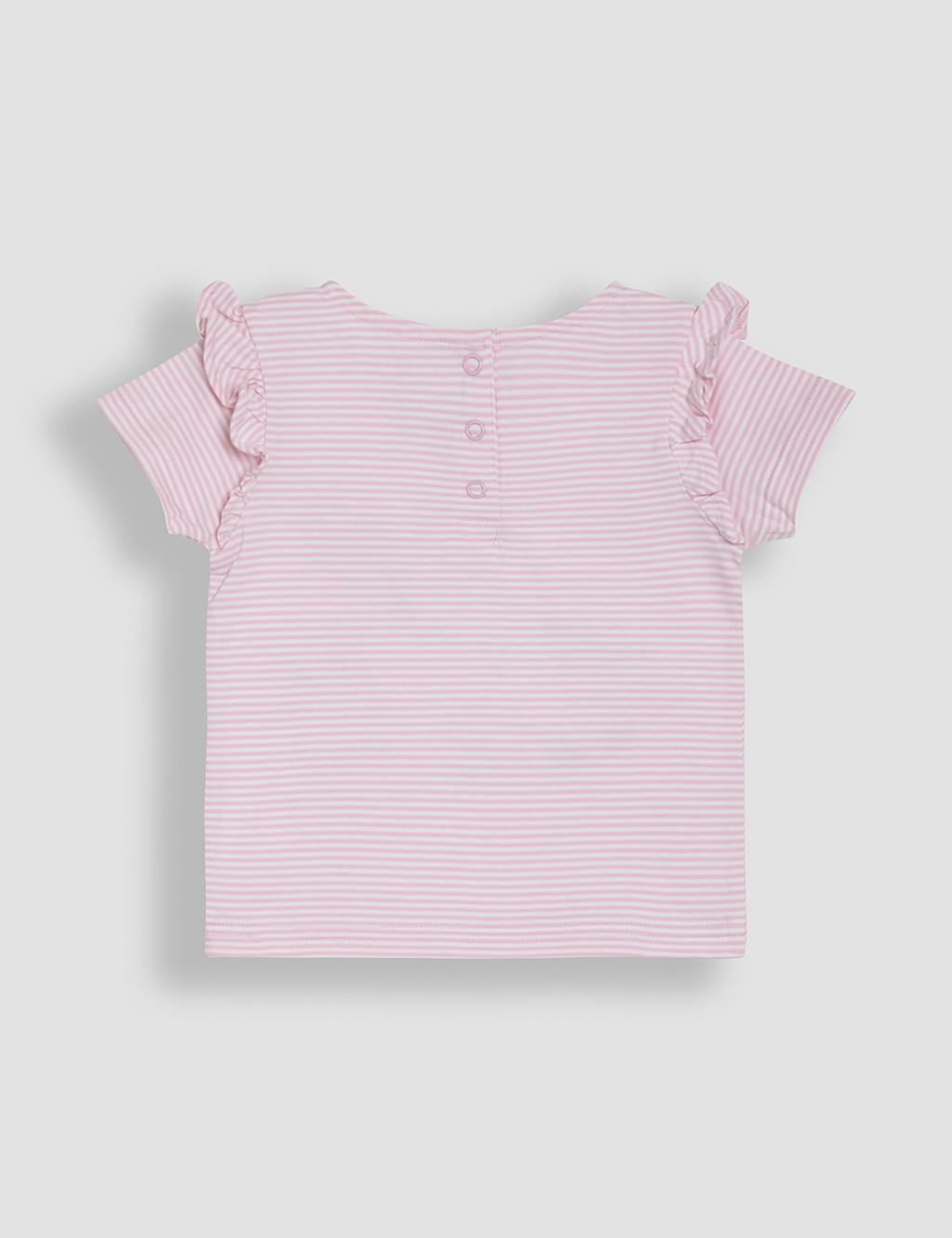 Pure Cotton Mermaid Appliqué T-Shirt (6 Mths-5 Yrs) 2 of 3