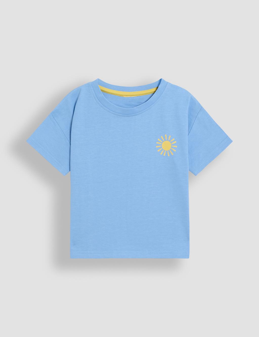 2pk Pure Cotton Surf & Sun T-Shirts (6 Mths - 5 Yrs) 4 of 5