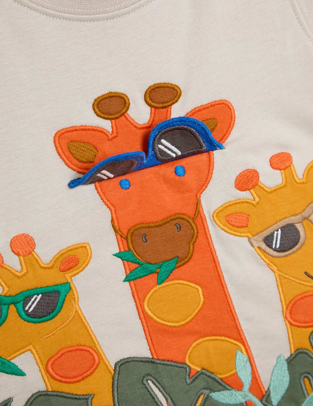 Pure Cotton Giraffe Interactive T-Shirt (0-4 Yrs) 4 of 4