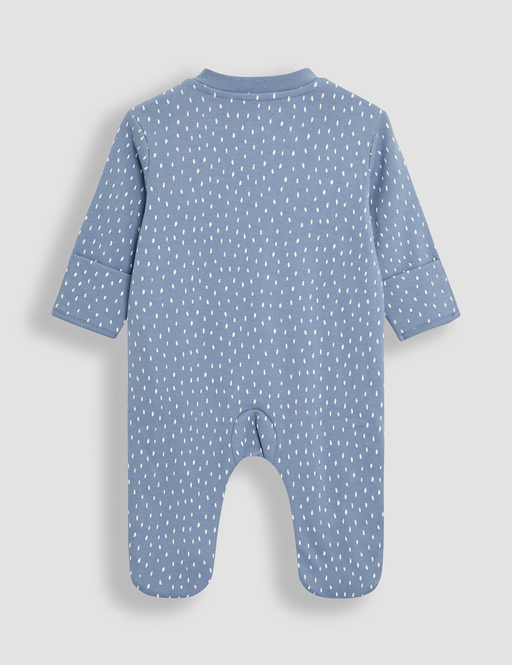 Pure Cotton Bear Applique Zip Sleepsuit (0-12 Mths) 3 of 3