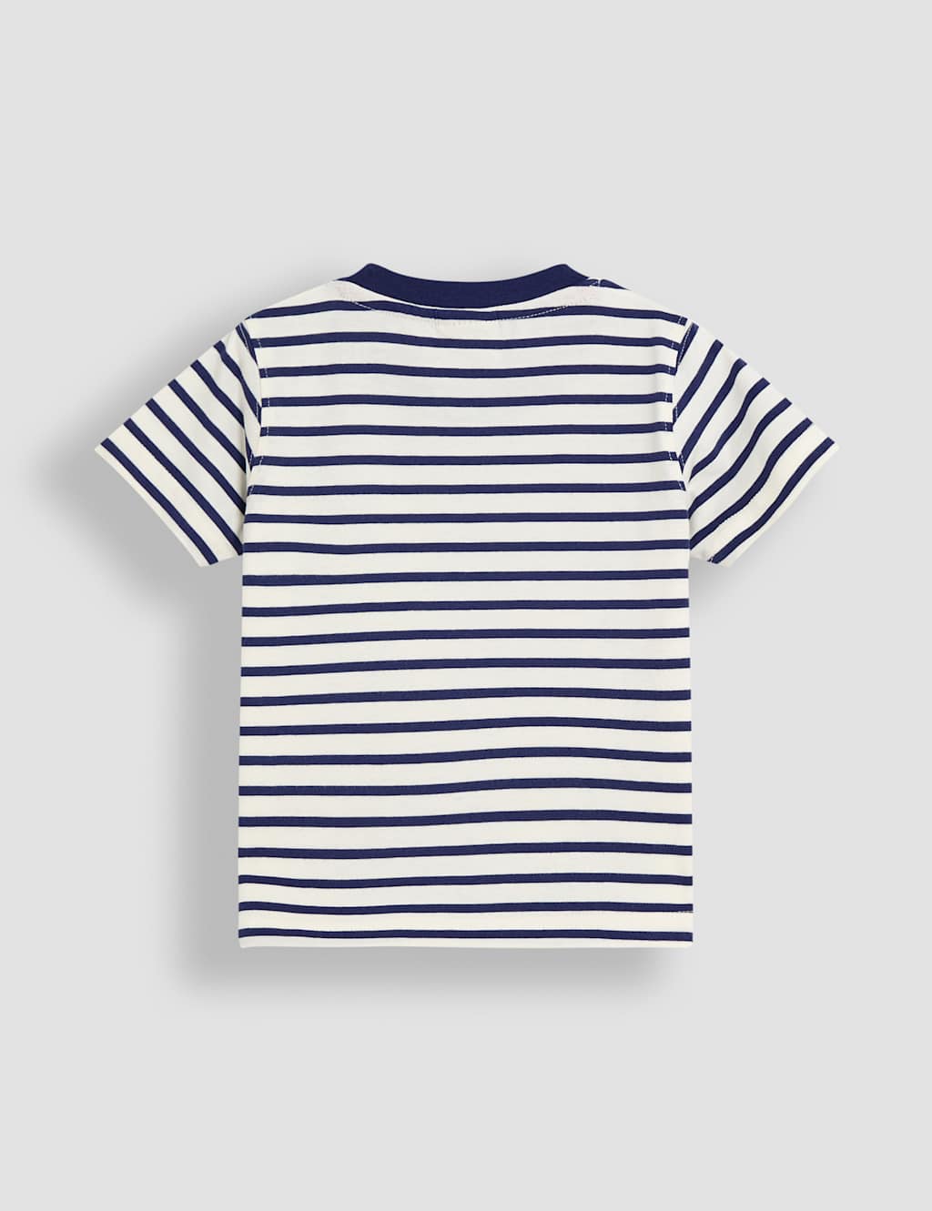 Pure Cotton Striped Appliqué Safari T-Shirt (0-5 Yrs) 3 of 3