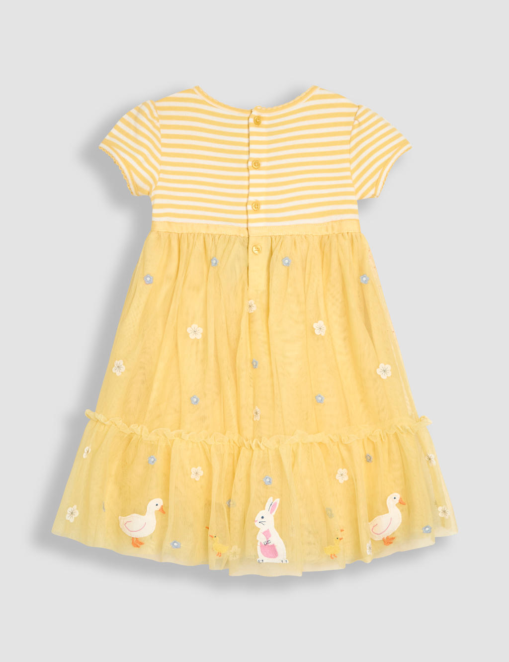 Cotton and Tulle Bunny Party Dress (6 Mths-5 Yrs) 2 of 3