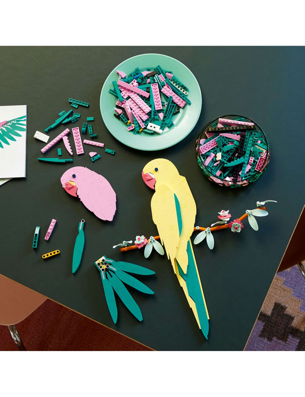 Lego macaw clearance