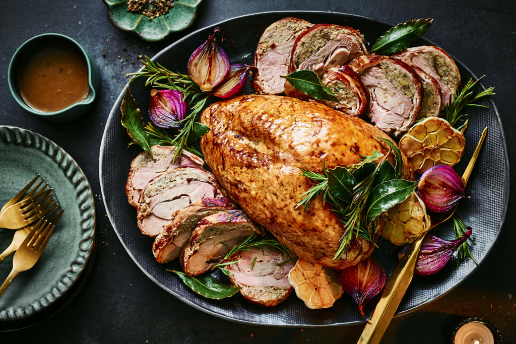 Our Best Ever Slow-Cooked Turkey (Serves 8-10) 1 of 2