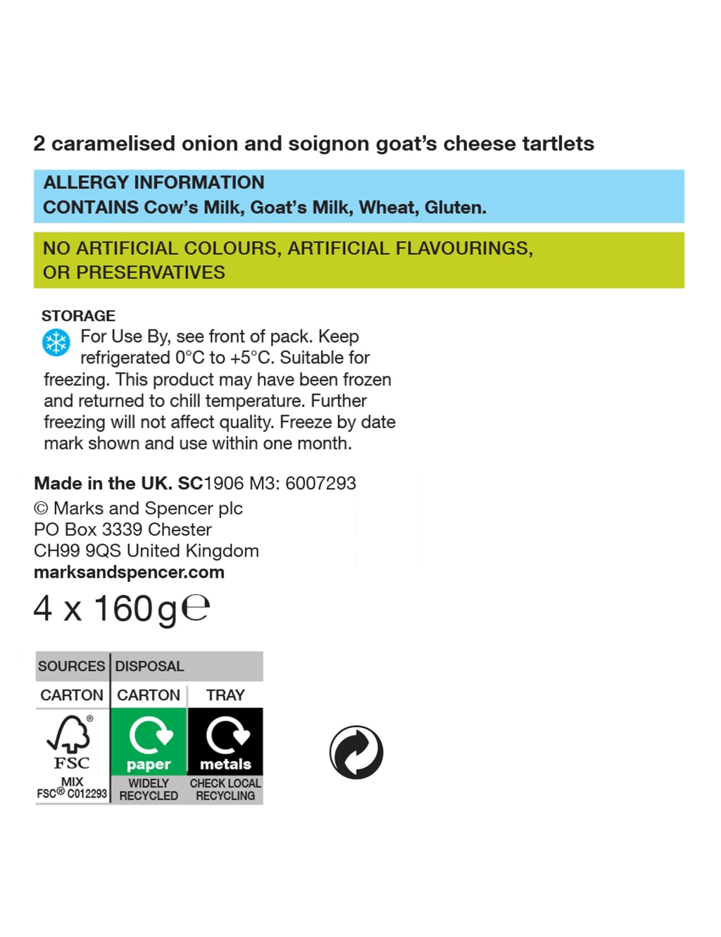 4 Caramelised Onion & Goat's Cheese Tarts 2 of 2