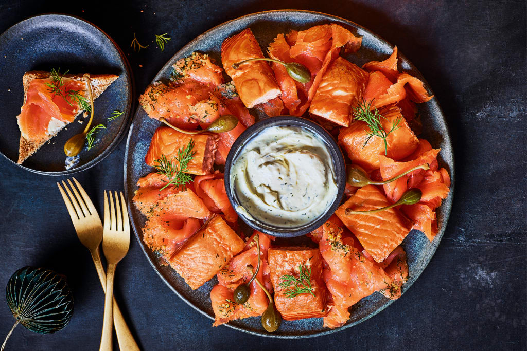 Ultimate Smoked Salmon Platter (Serves 4) 1 of 2