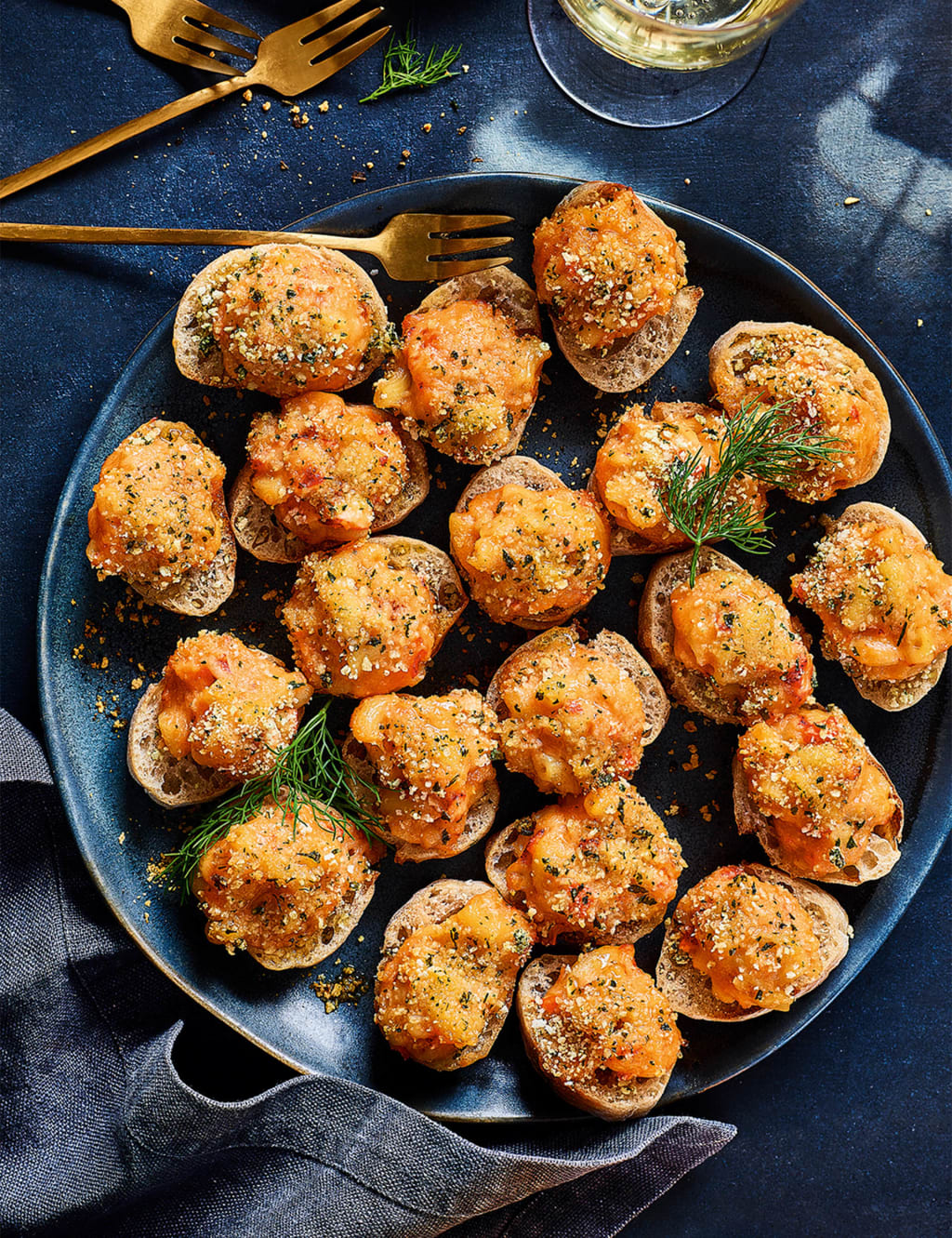 Collection 20 Lobster Mac & Cheese Crostini (20 Pieces) 1 of 2