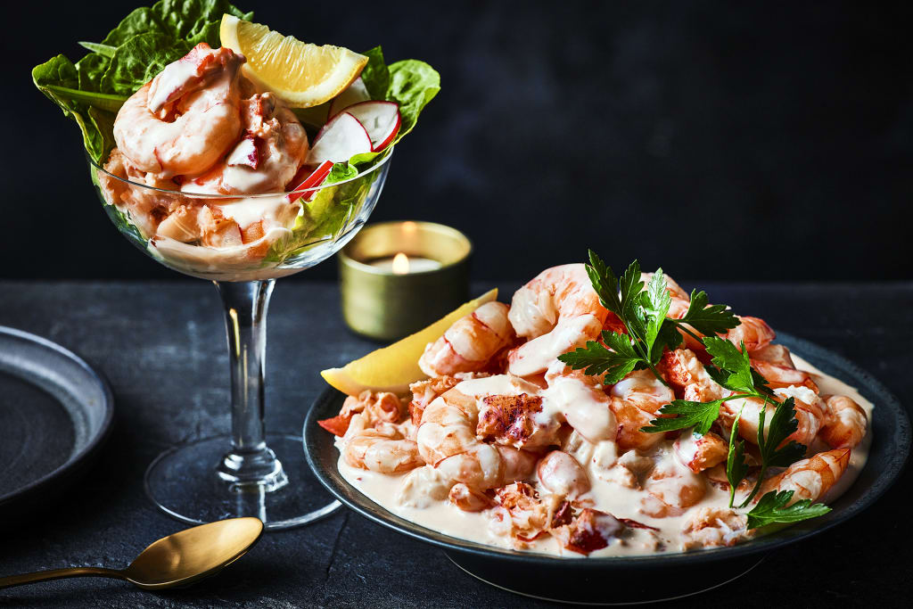 Collection Lobster & Madagascan Prawn Cocktail (Serves 4) 1 of 2