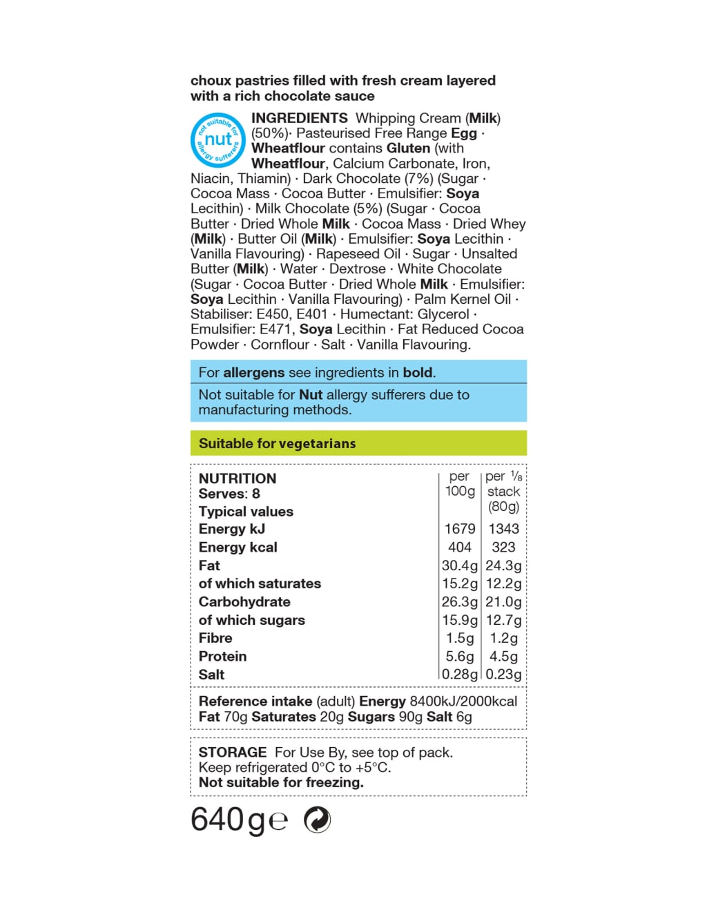 The Collection Profiterole Stack (Serves 8) - (Last Collection Date 30th September 2020) 2 of 3
