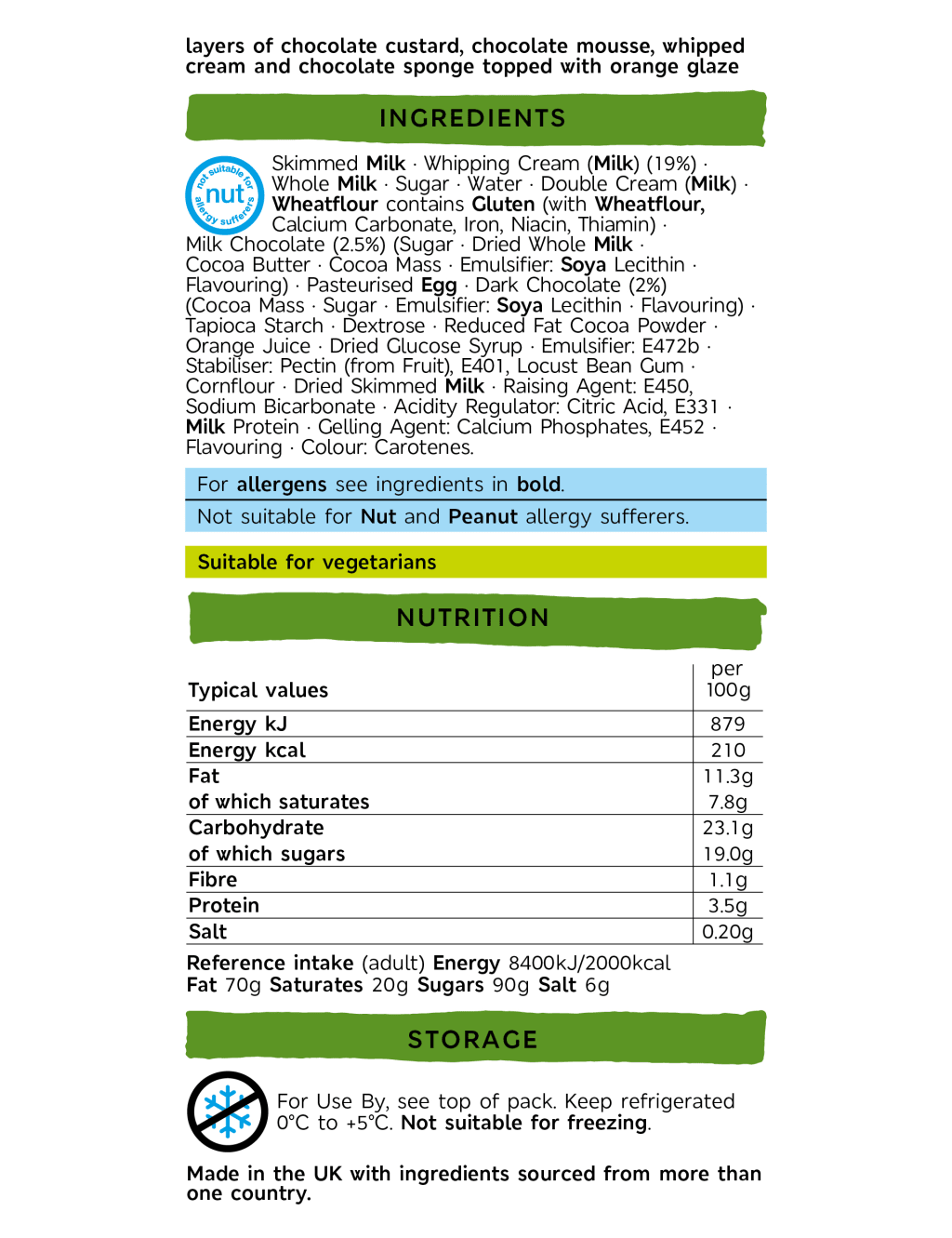 Chocolate Cracked Egg Trifle (Serves 6) - Collect between 9-11 April 3 of 3