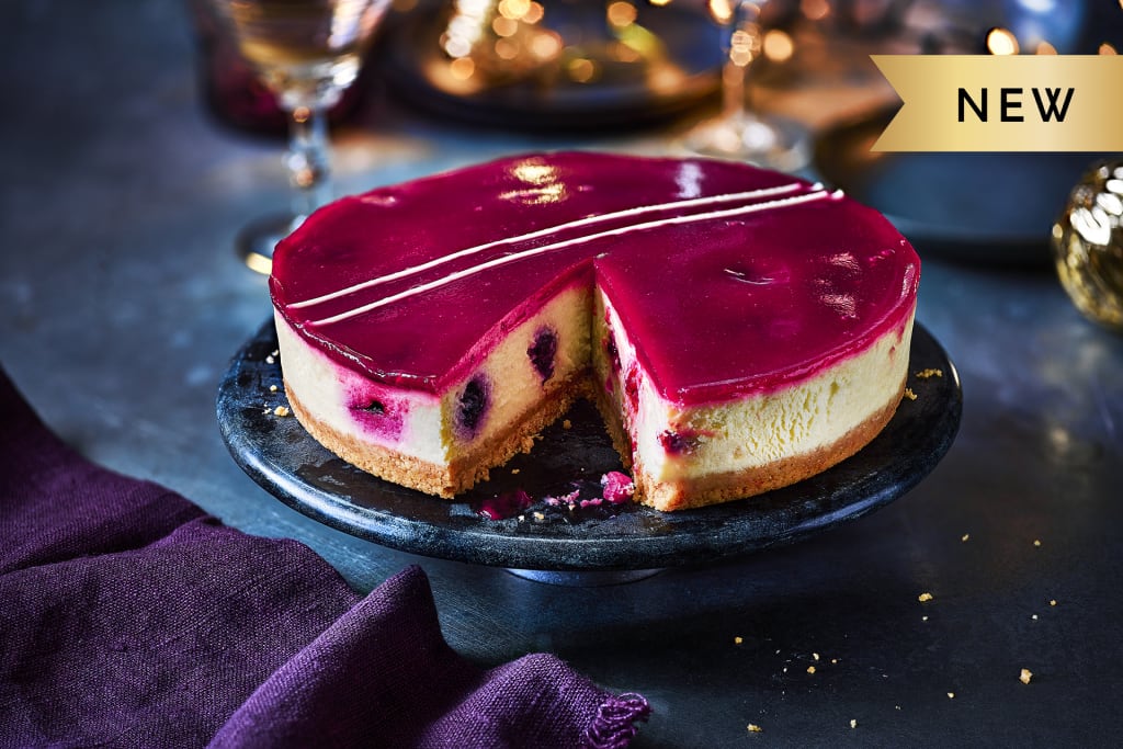 Winter Berry Cheesecake (Serves 10) 1 of 2