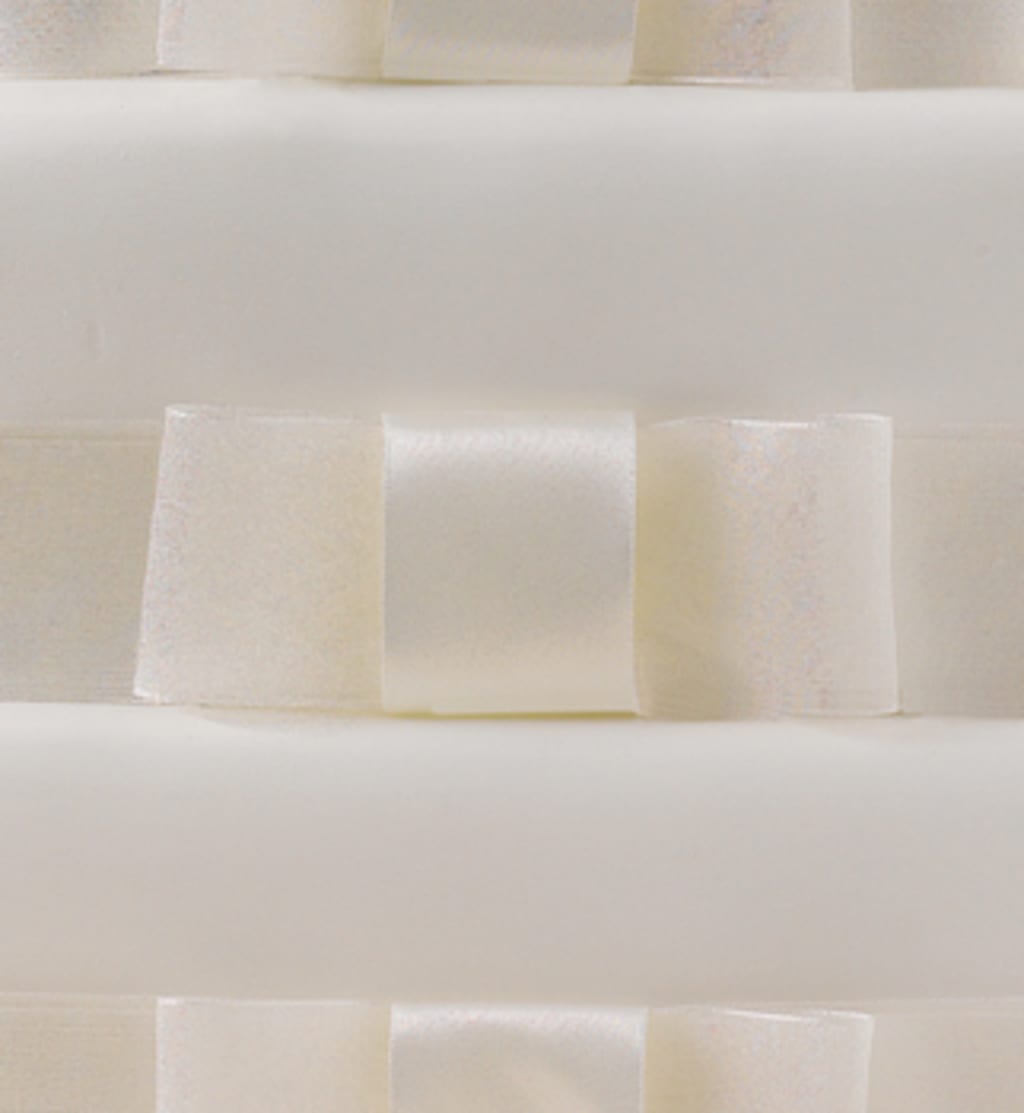 4 Tier Elegant Wedding Cake - Sponge (Serves 190) Last order date 26th March 3 of 6