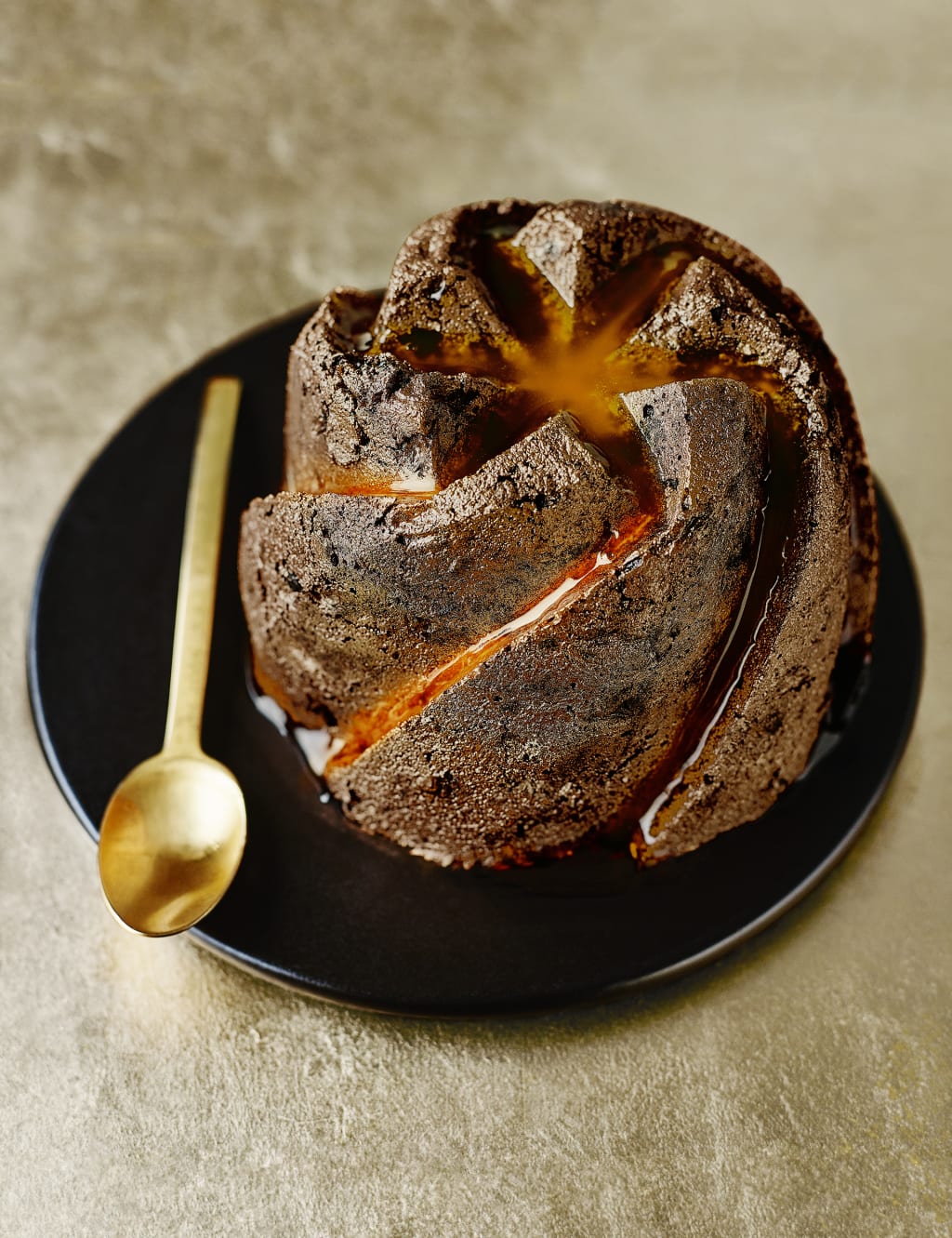 The Collection Belgian Chocolate & Orange Star Christmas Pudding 1 of 2