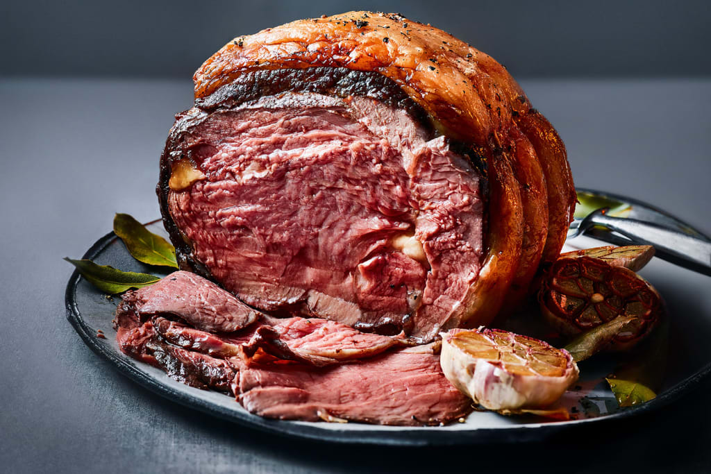 Irish Salt Dry Aged Beef Rib (Serves 6) 1 of 2