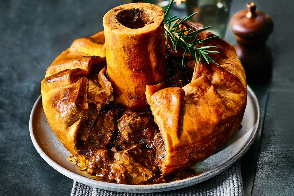 Beef & Bone Marrow Pie (Serves 4) 1 of 2