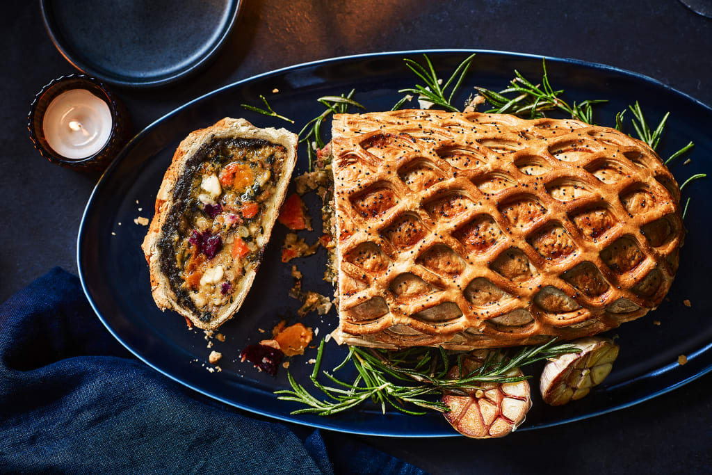 Brie, Butternut & Mushroom Wellington (Serves 4) 1 of 2