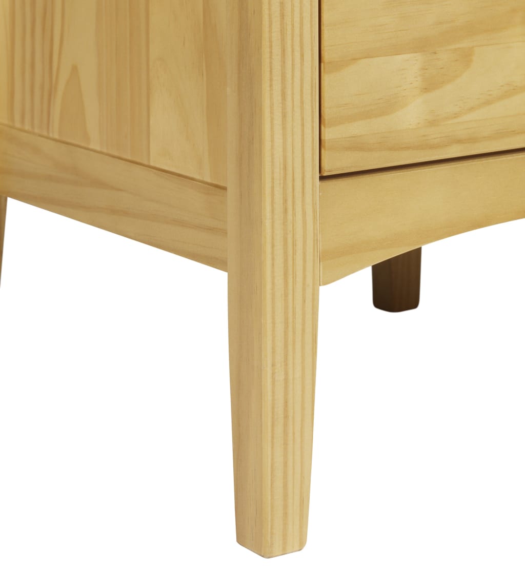 Hastings Light Natural Dressing Table & Stool 5 of 8