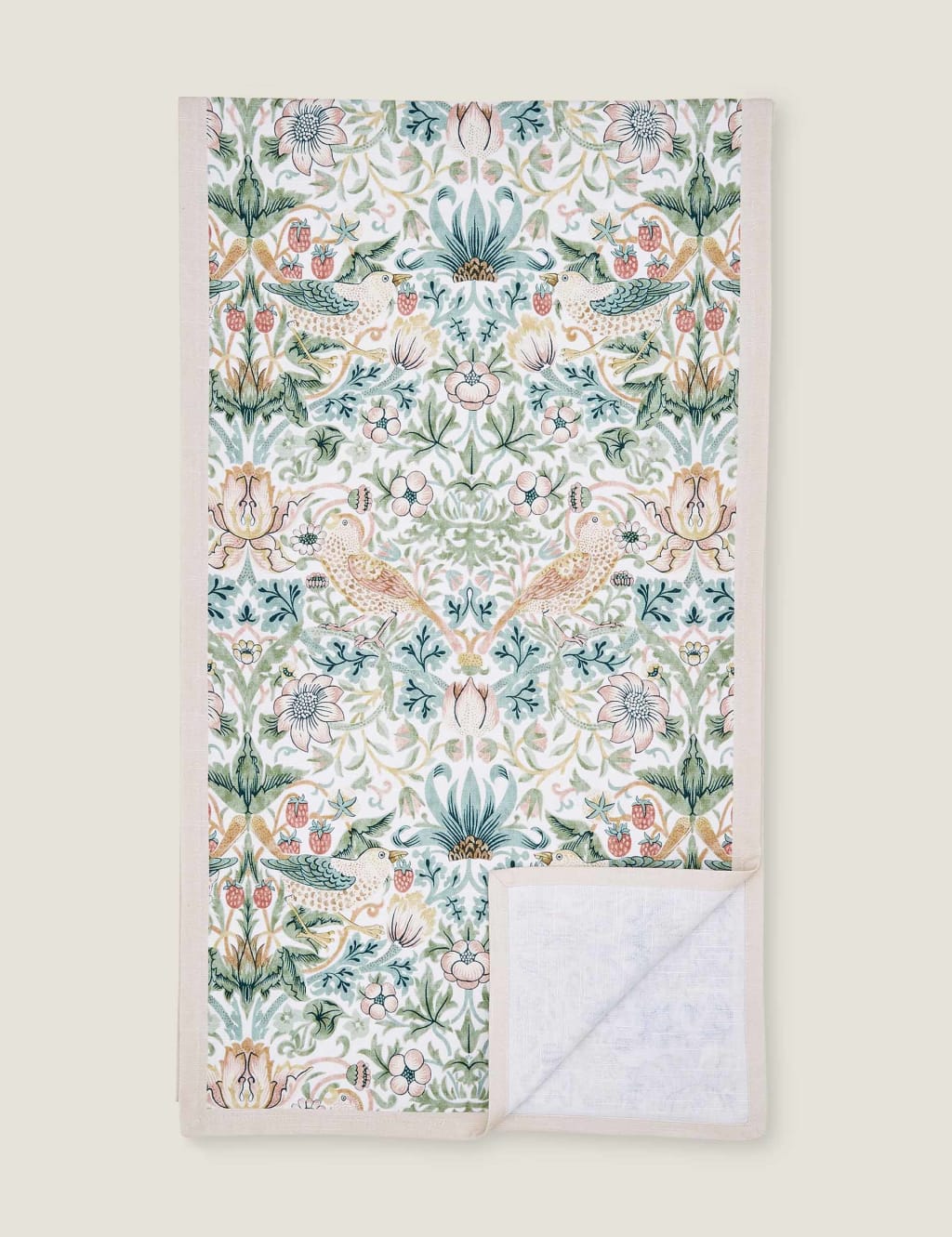 Strawberry Thief Pure Cotton Table Runner 2 of 4