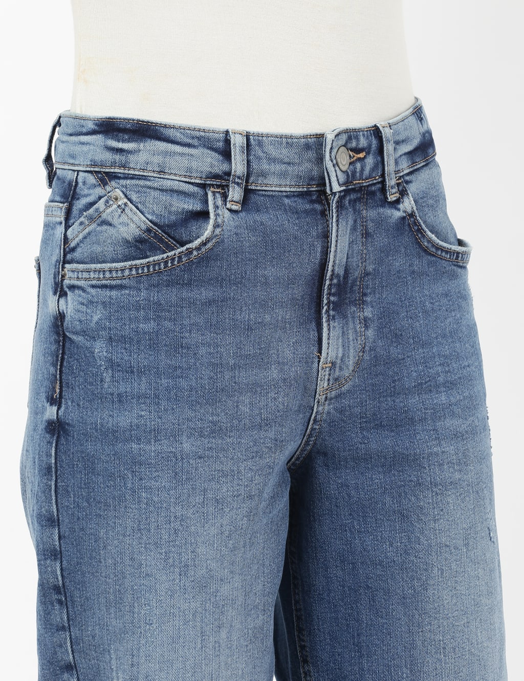 Boyfriend Jeans with Stretch 4 of 5