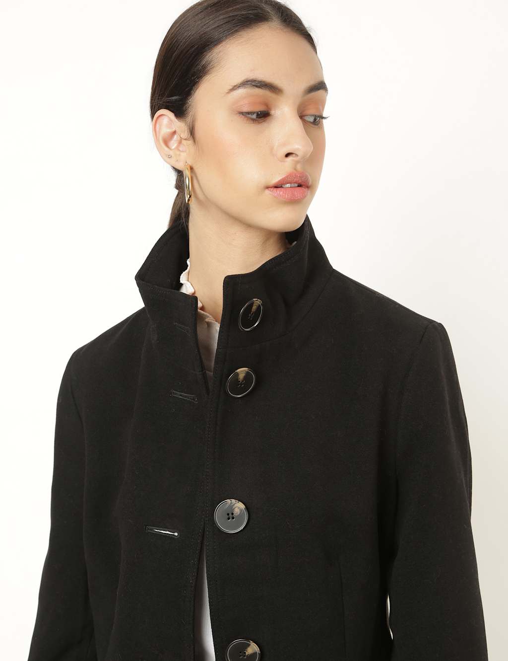 PVE Funnel Neck Coat 5 of 6