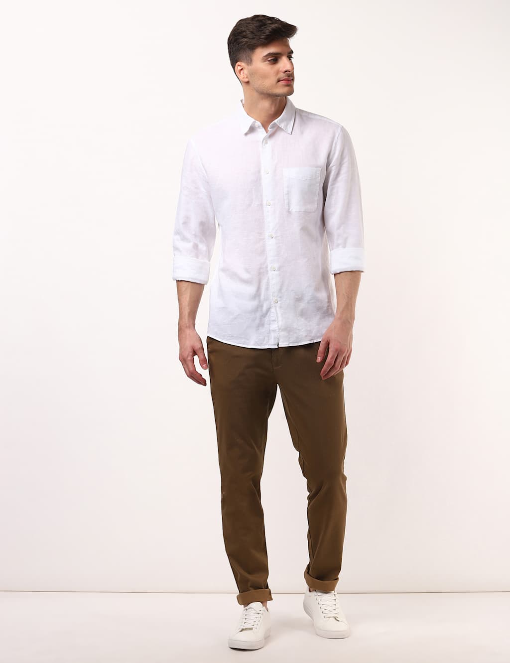 Slim Fit BH Printed Chinos 1 of 4