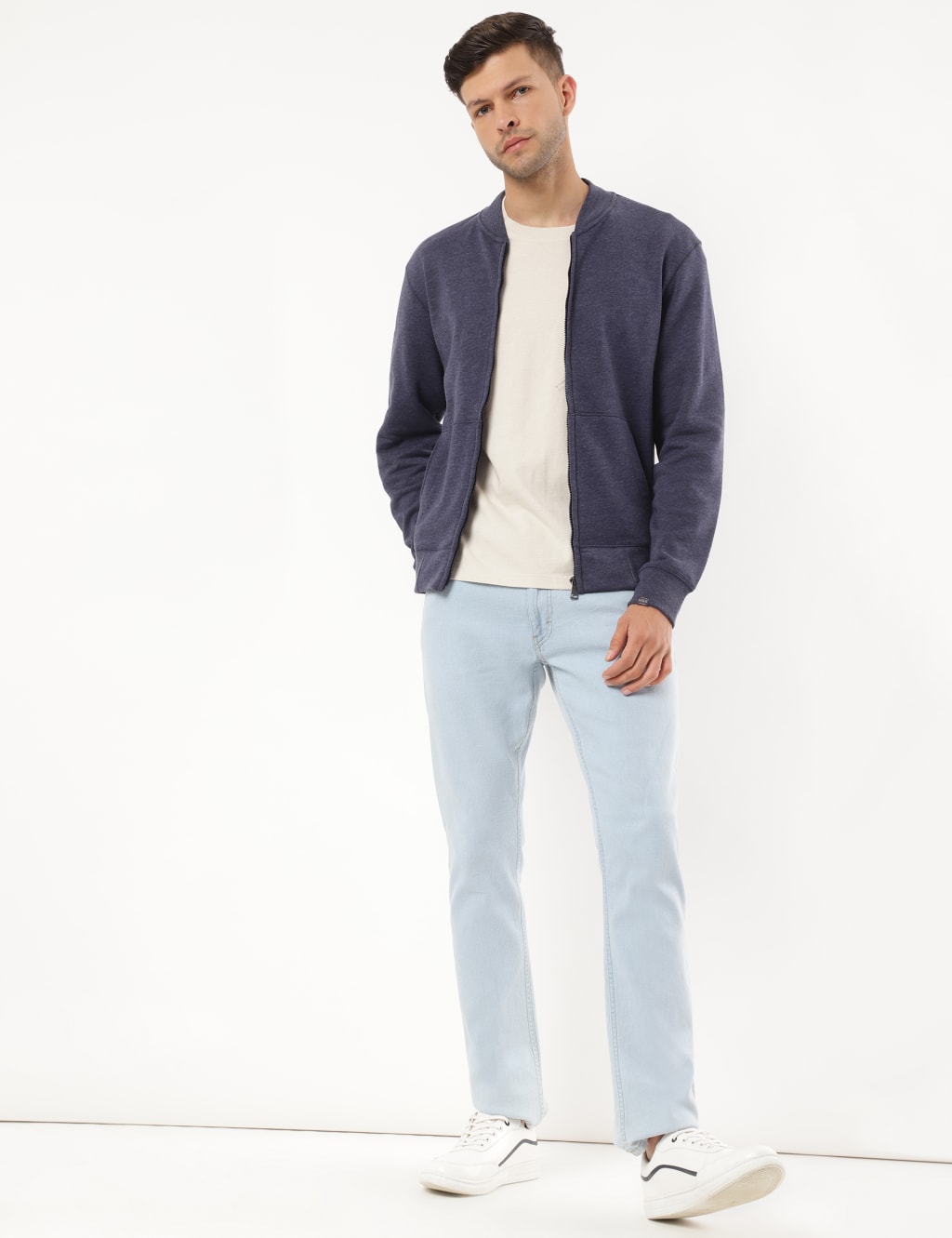 Regular Fit Zip Through Sweatshirt 2 of 5
