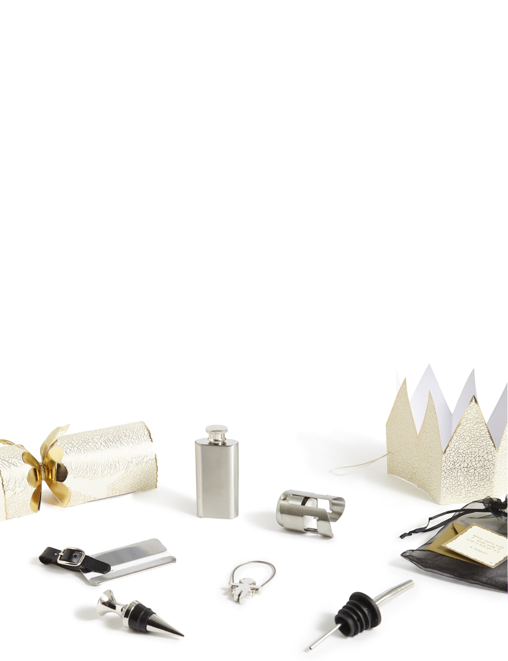 Gold Leaf Christmas Crackers Pack of 6 4 of 4