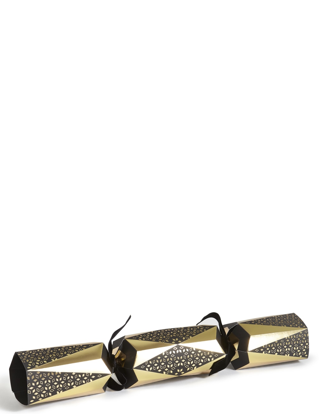 Luxury Gold & Black Christmas Crackers Pack of 8 3 of 4