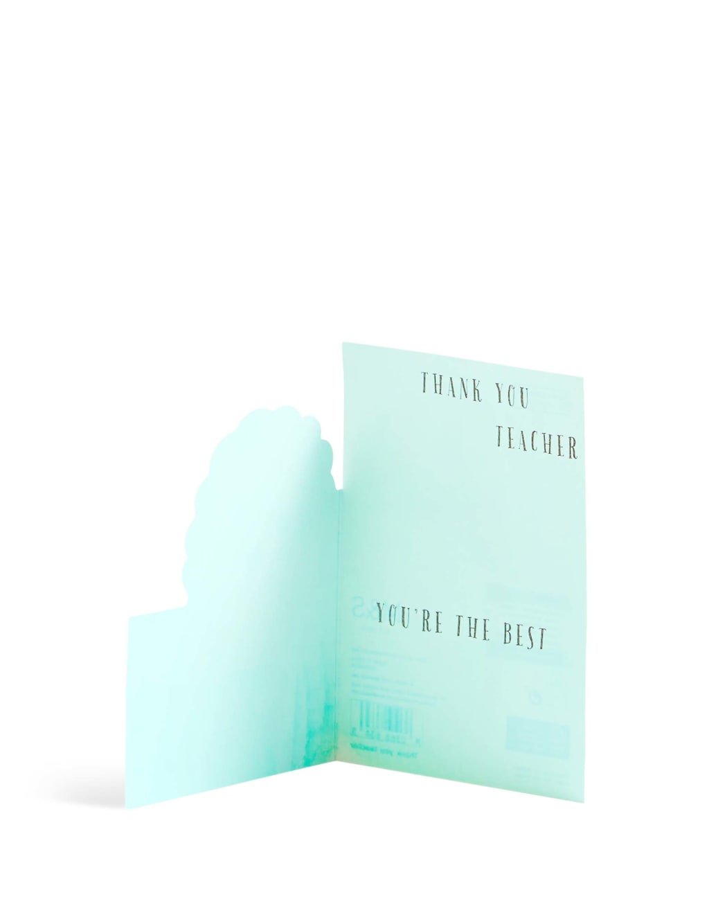 Set of 6 Animal Thank You Teacher Card 2 of 4