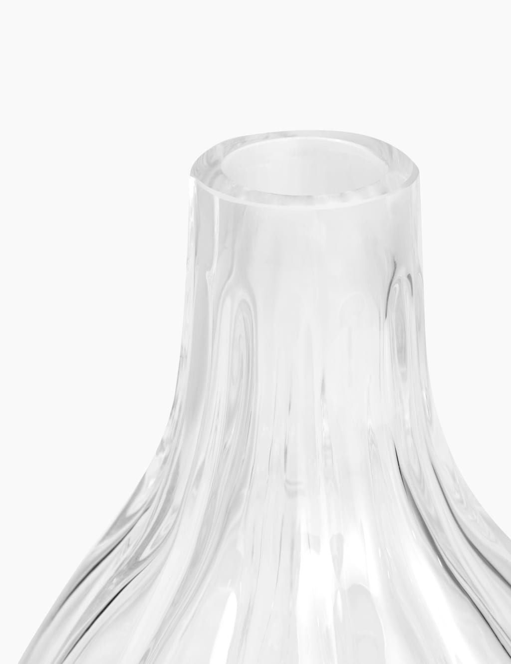 Ridged Glass Bud 3 of 3