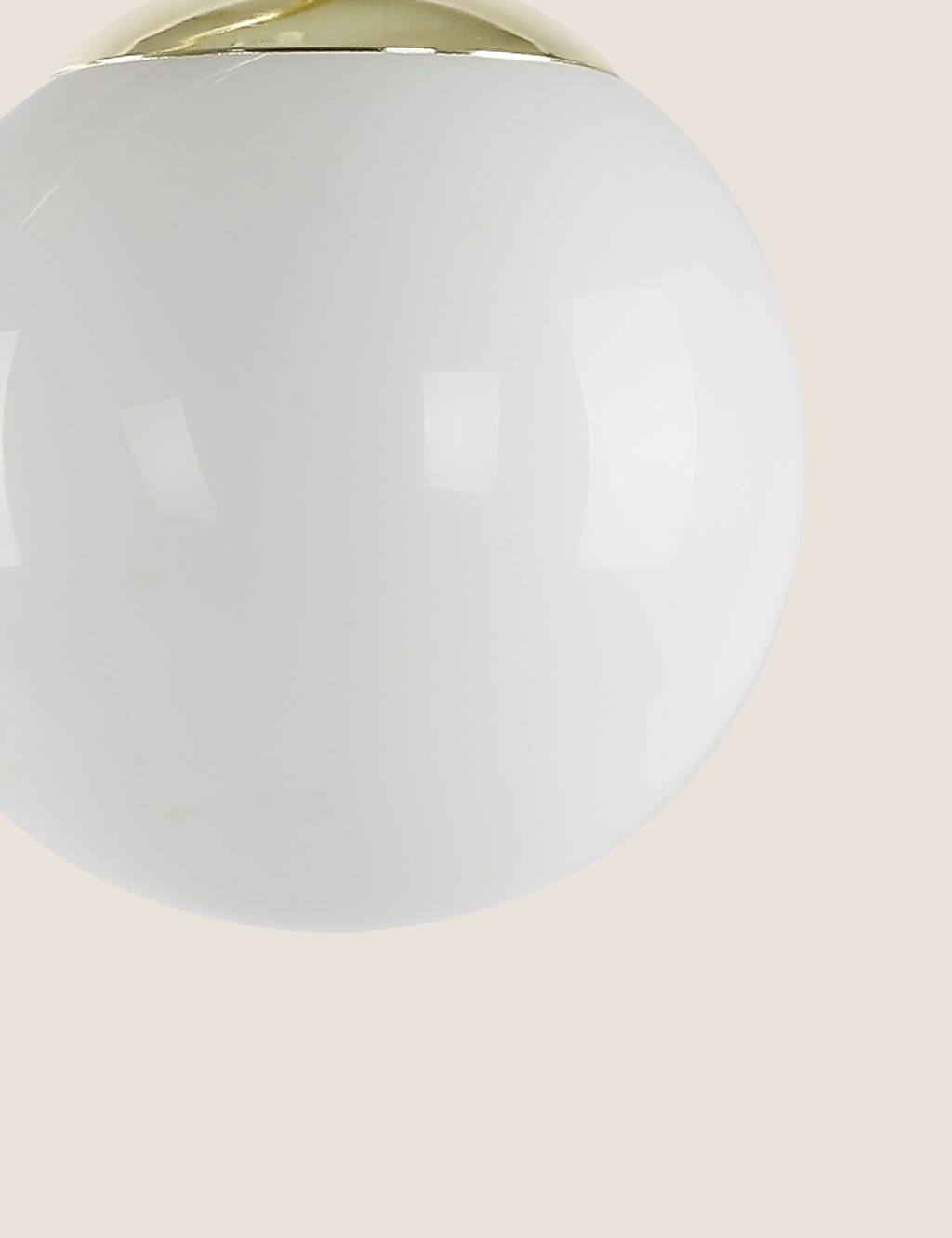 Opal Curved Floor Lamp 5 of 6