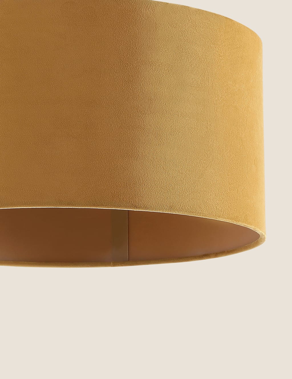 Velvet Oversized Ceiling Lamp Shade 4 of 6