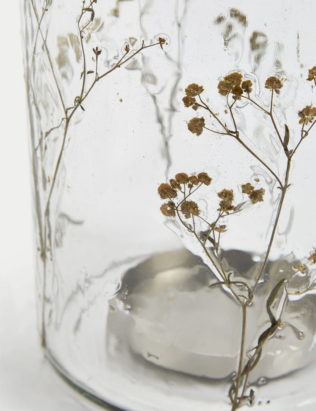 Pressed Flower Hurricane Candle Holder 4 of 4