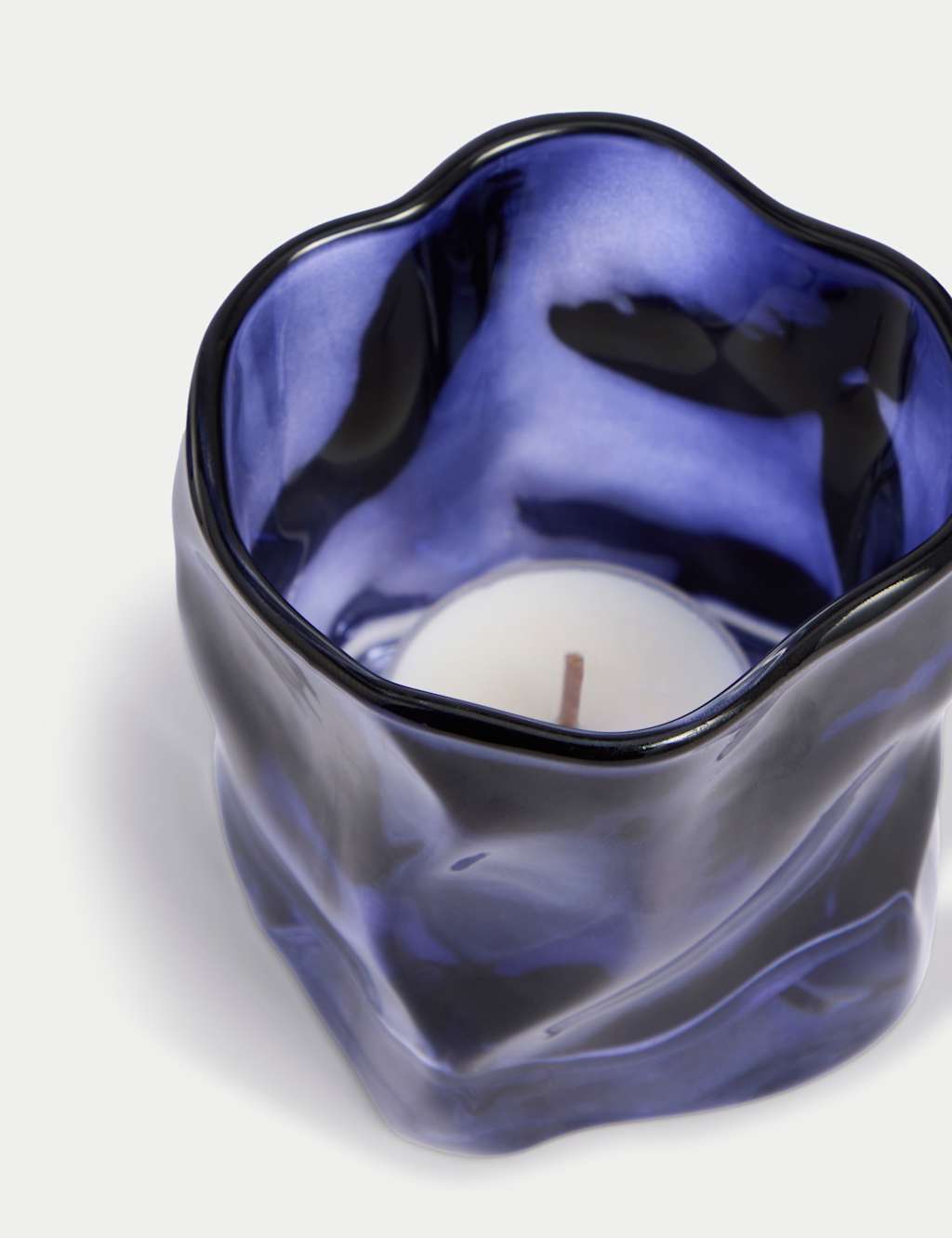 Irregular Glass Candle Holder 3 of 4