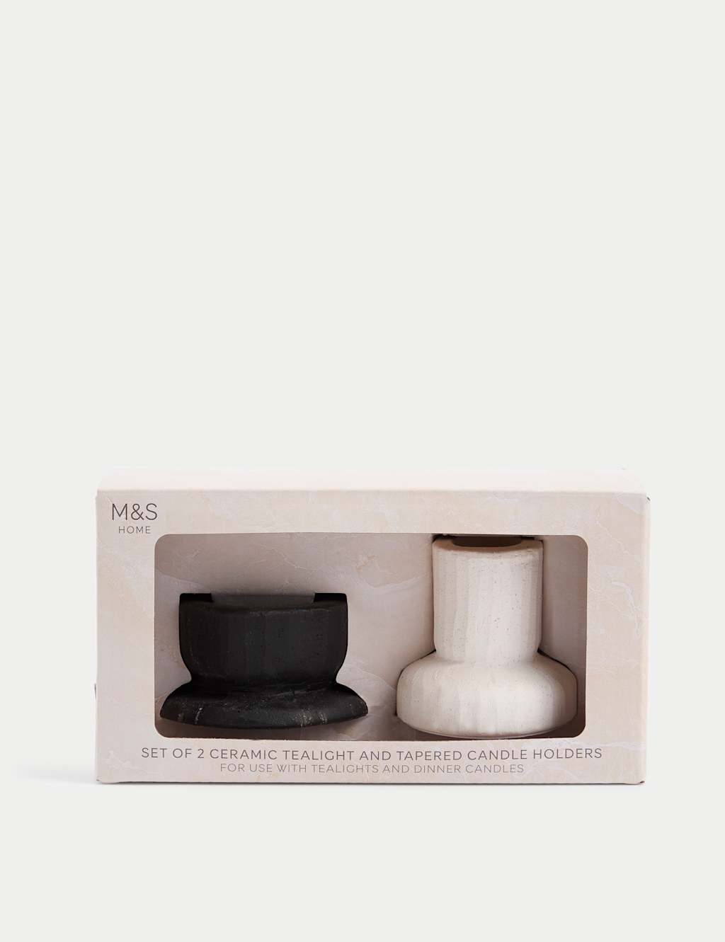Set of 2 Dinner Candle & Tealight Holders 5 of 5