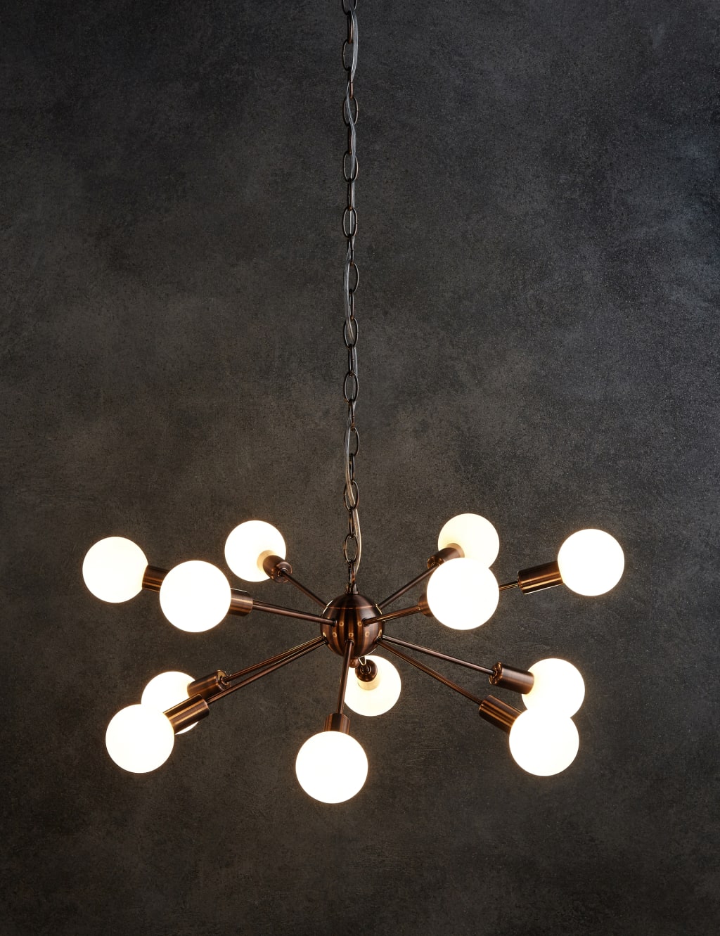 Dexter Copper Sputnik Ceiling Pendant 2 of 5